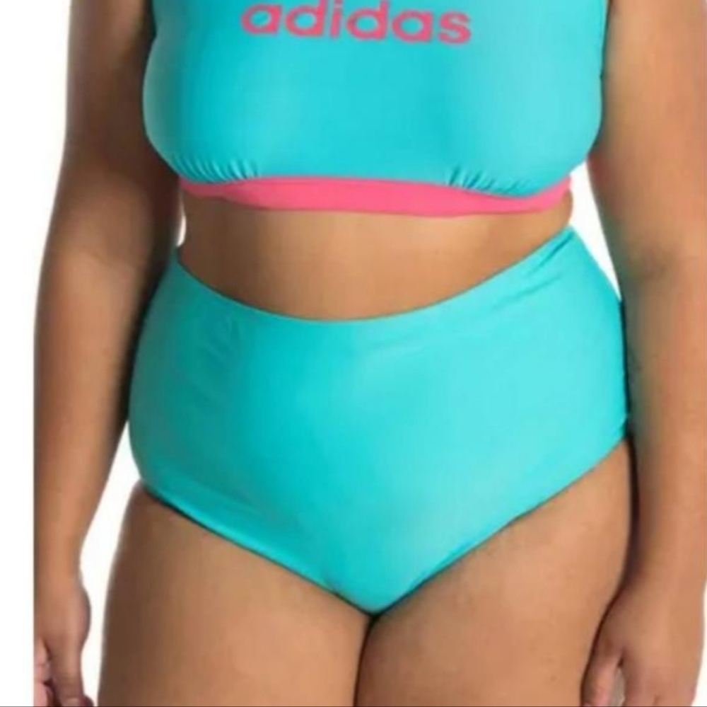 ADIDAS HI-WAIST HIPSTER SWIM BOTTOM